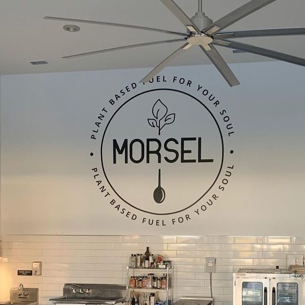 Morsel Logo Wall Decal 6 ft