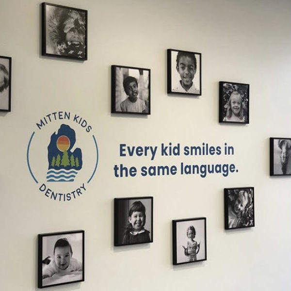 Mitten Kids Dentistry Wall Decal