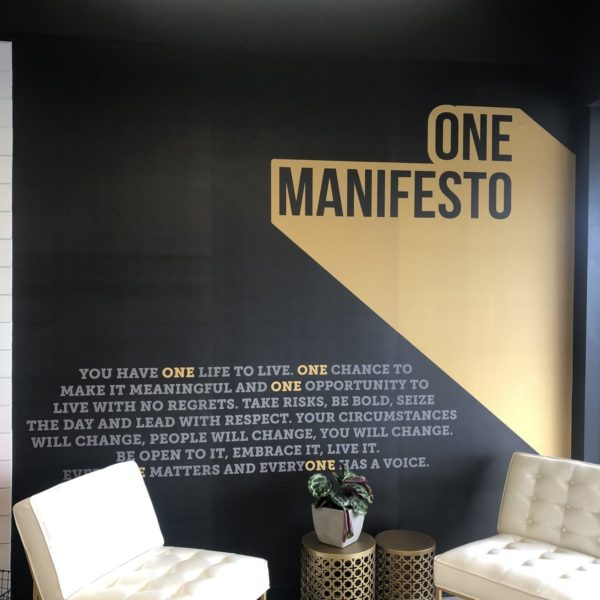 One Manifesto Realty One Group Wall Wrap