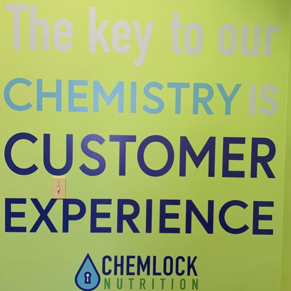 Chemlock Nutrition Wall Decal